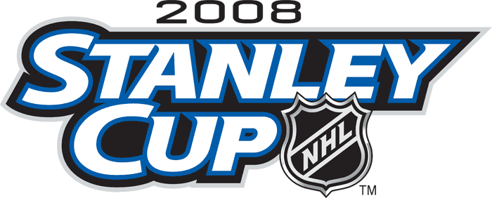 Stanley Cup Playoffs 2008 Wordmark Logo v4 iron on heat transfer